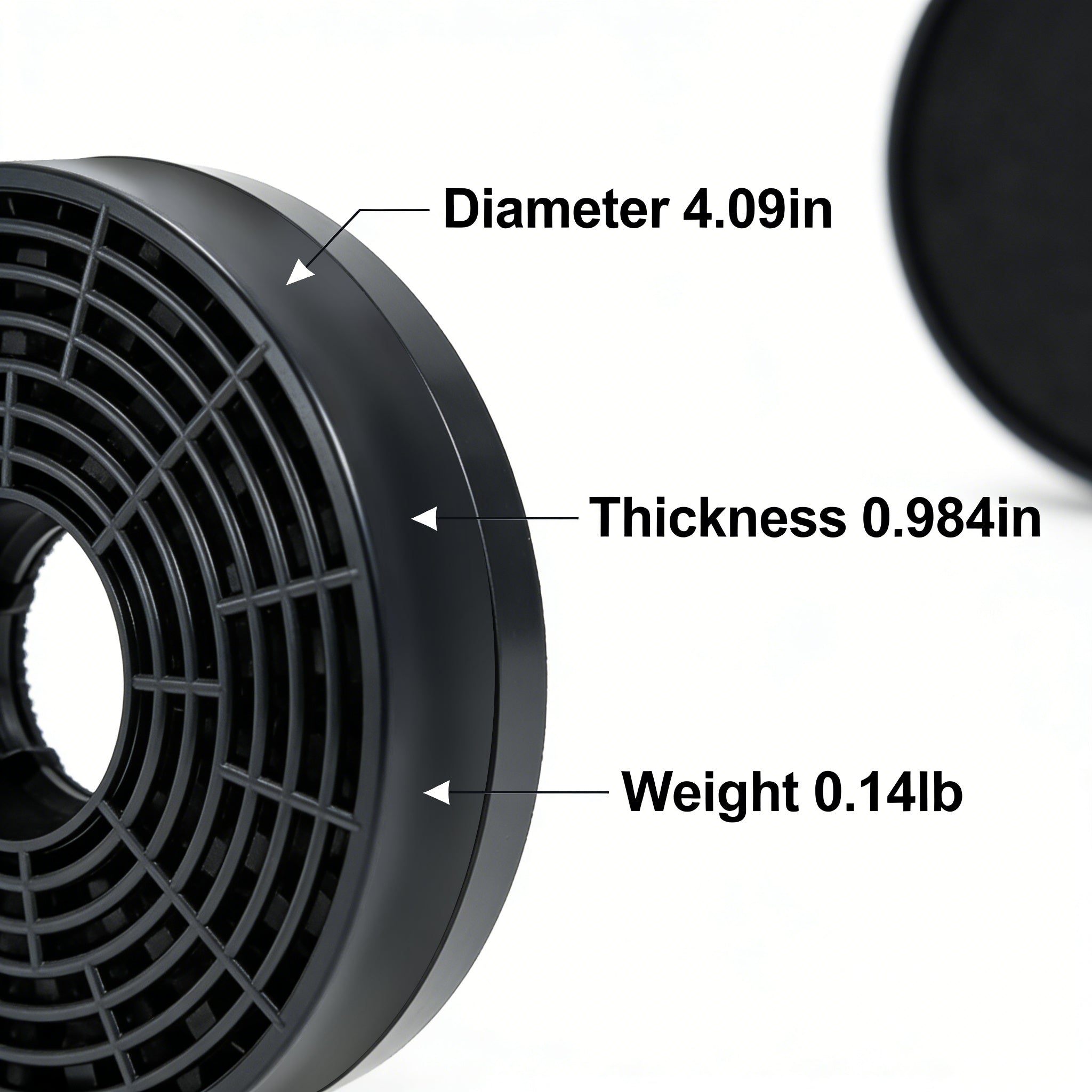 Charcoal Filters for Range Hood, 2-Pack Replacement Carbon Filters Compatible with AUR-RHP02-US & AUR-RHP03-US, Model AUR-CF003-US - AURAKICH