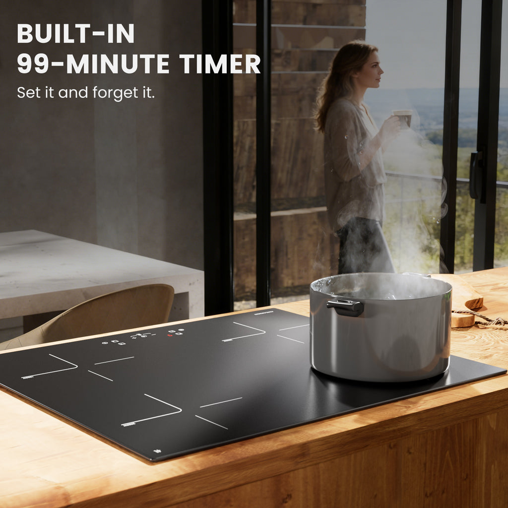 AURAKICH 4 BURNERS INDUCTION COOKTOP - AURAKICH
